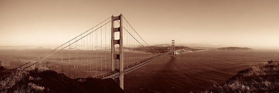 Golden Gate Bridge #28 Photograph by Songquan Deng