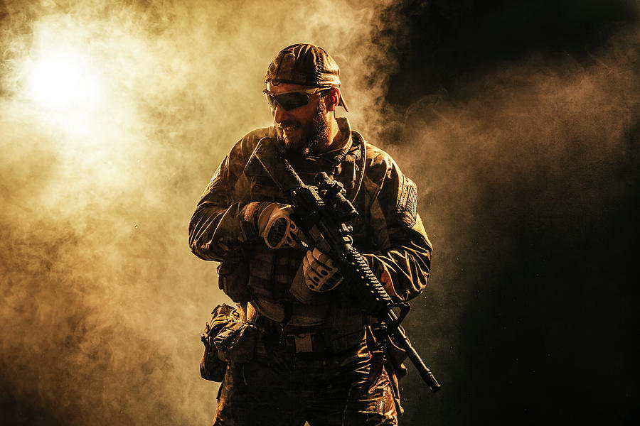 Green Berets U.s. Army Special Forces Photograph by Oleg Zabielin ...