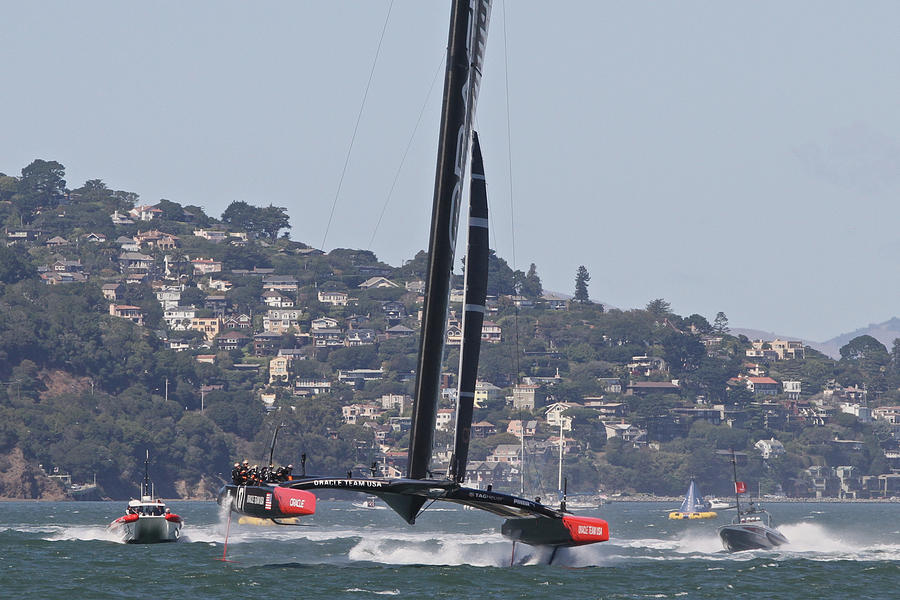 Oracle Americas Cup #20 Photograph by Steven Lapkin