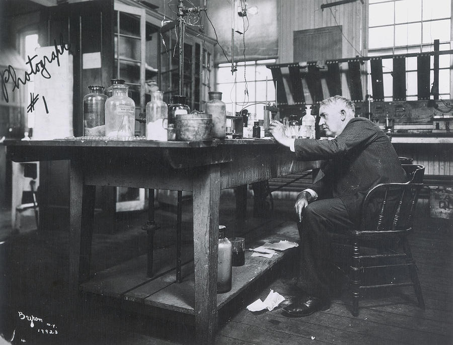Thomas Edison (1847-1931) #28 Photograph by Granger