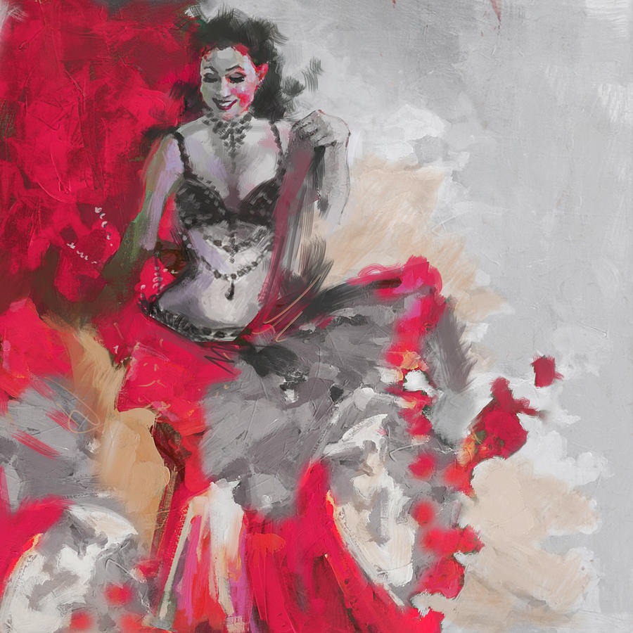 Belly Dancer 1 Painting by Corporate Art Task Force