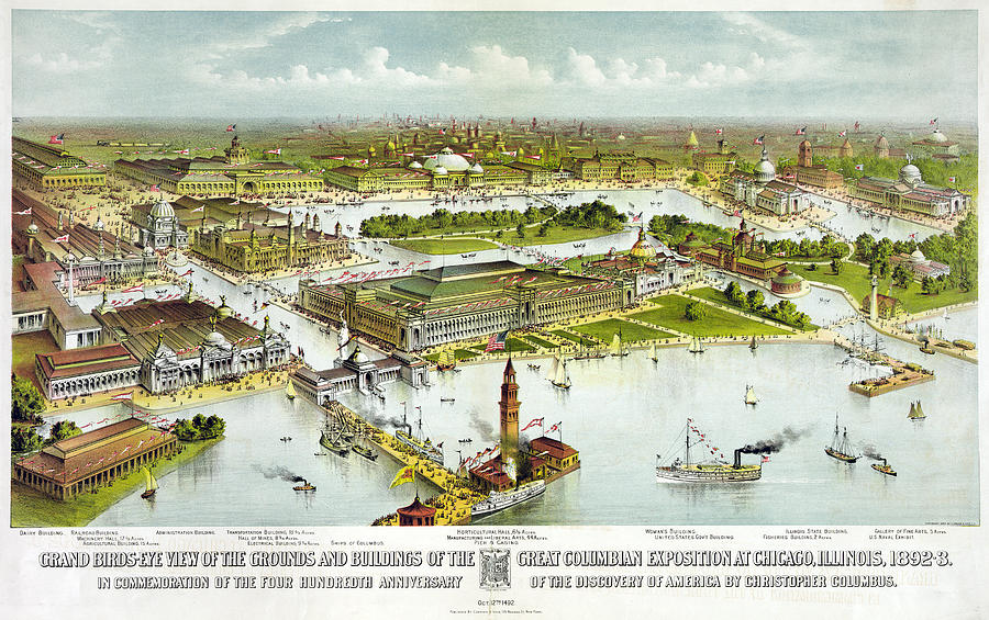 Columbian Exposition, 1893 Painting By Granger - Fine Art America