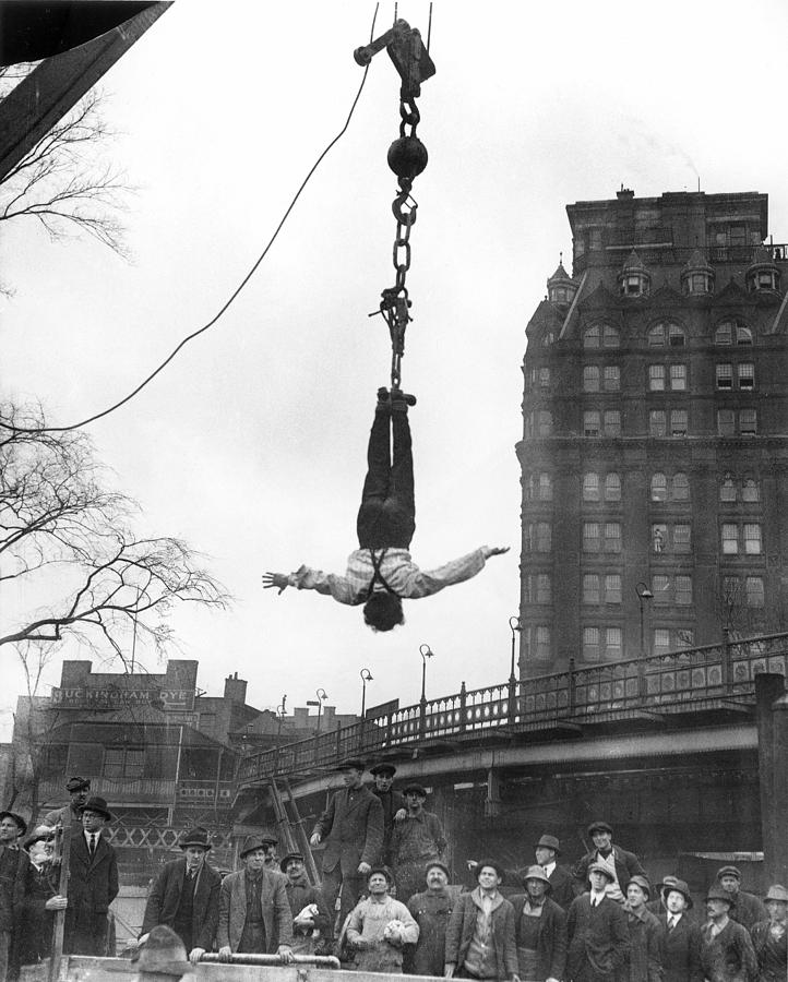 Harry Houdini 1874 1926 Photograph By Granger