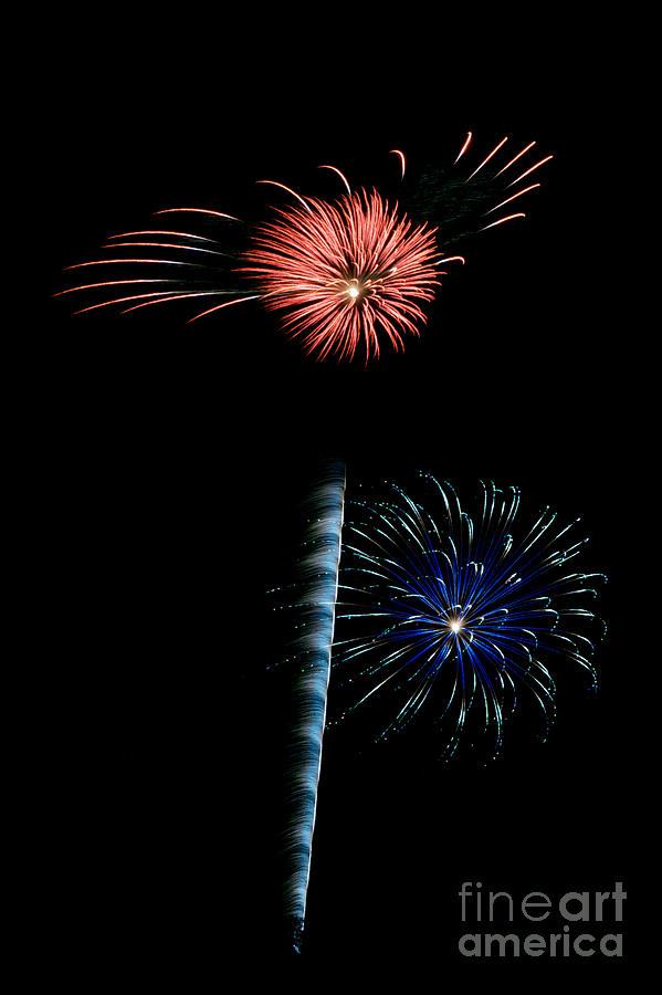 RVR Fireworks 2013 #29 Photograph by Mark Dodd