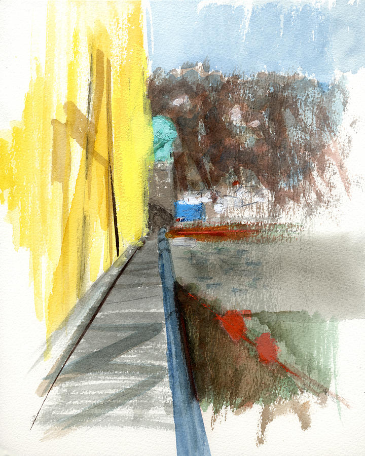 Bridge Painting - Untitled #308 by Chris N Rohrbach