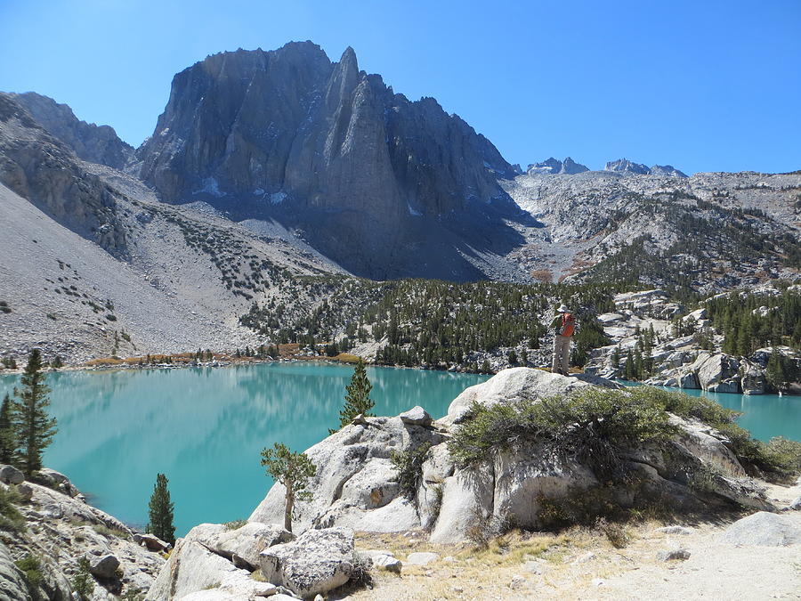 2nd Lake Big Pine Lakes Photograph by Herman Hagen - Fine Art America