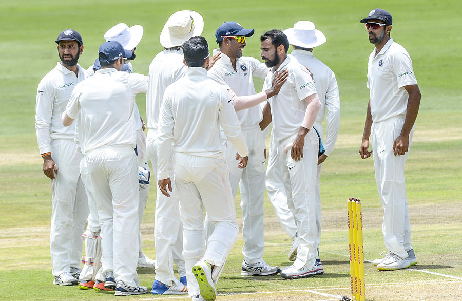 2nd Sunfoil Test: South Africa v India, Day 4 Photograph by Gallo Images