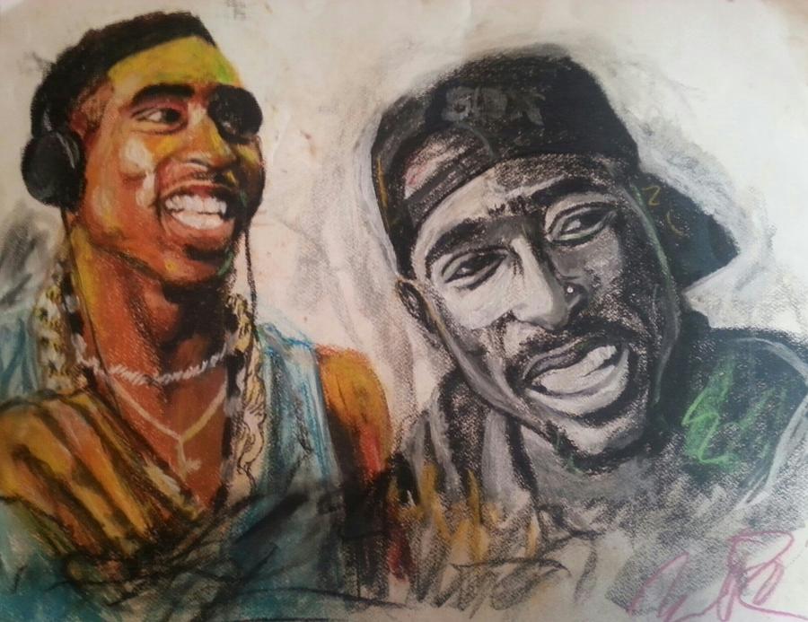 Tupac Pastel - 2pac by Willie Porter