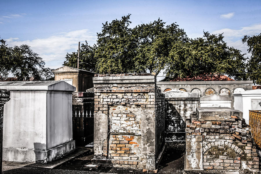  St. Louis Cemetery No.1 in New Orleans #3 Photograph by Chris Smith