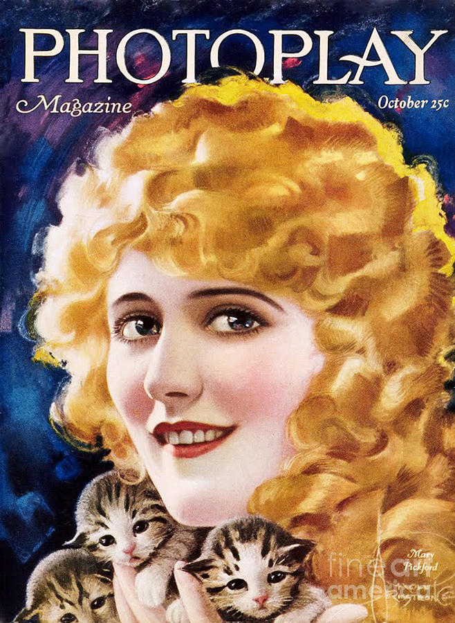 1920s Usa Photoplay Magazine Cover Drawing by The Advertising Archives