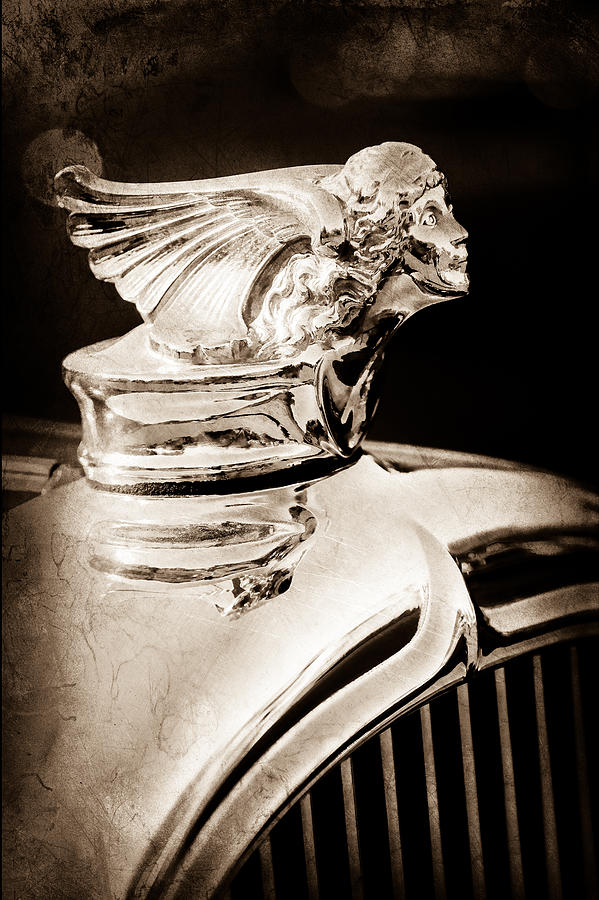 1927 Buick Goddess Hood Ornament #3 Photograph by Jill Reger
