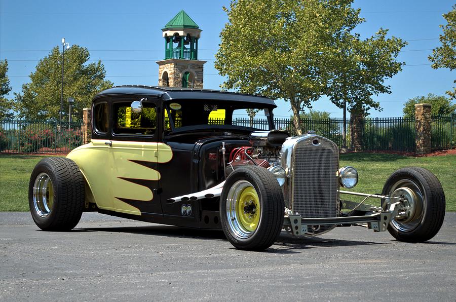 1930 Ford Coupe Hot Rod #7 Photograph by Tim McCullough