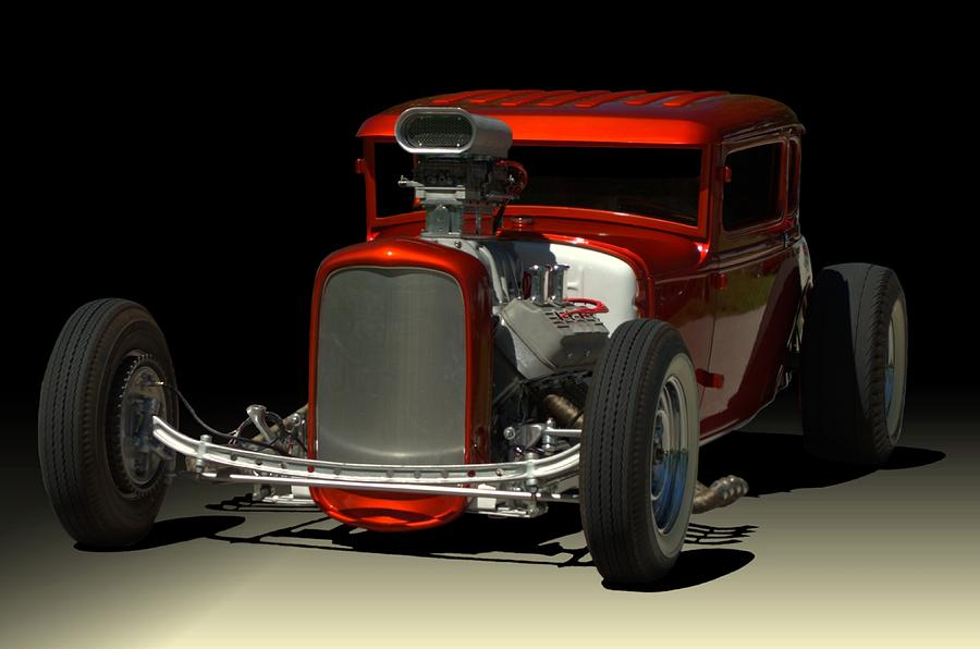 1930 Ford Coupe Hot Rod #9 Photograph by Tim McCullough