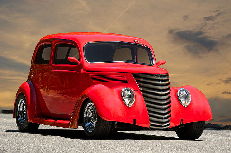 1937 Ford Tudor Sedan Photograph by Dave Koontz - Pixels