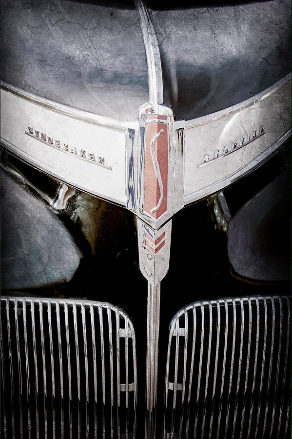 1941 Studebaker Champion Hood Emblem #3 Photograph by Jill Reger