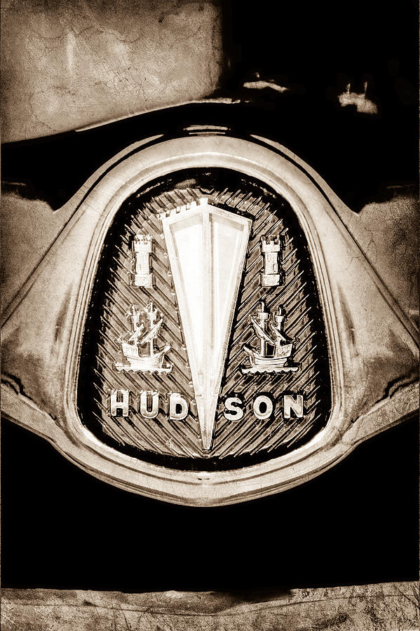 1953 Hudson Hornet Emblem #3 Photograph by Jill Reger