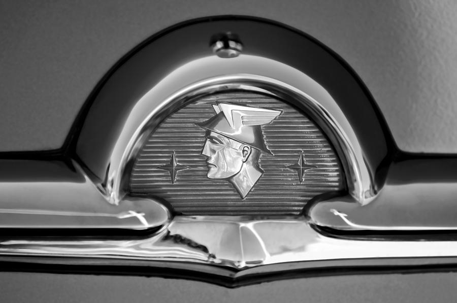 1953 Mercury Monterey Emblem #3 Photograph by Jill Reger
