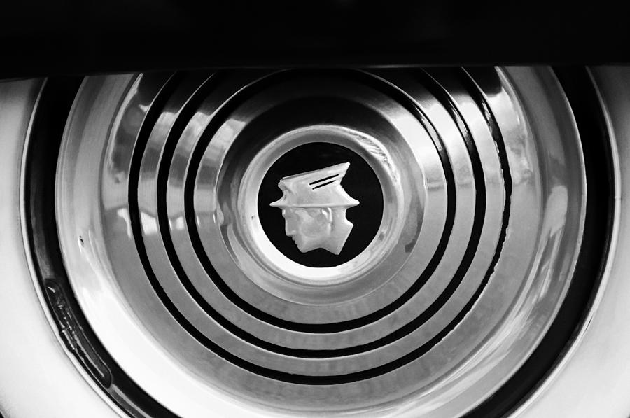 1953 Mercury Monterey Wheel Emblem #3 Photograph by Jill Reger