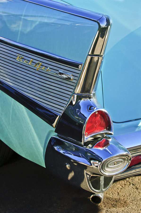 1957 Chevrolet Belair Taillight Photograph by Jill Reger - Fine Art America