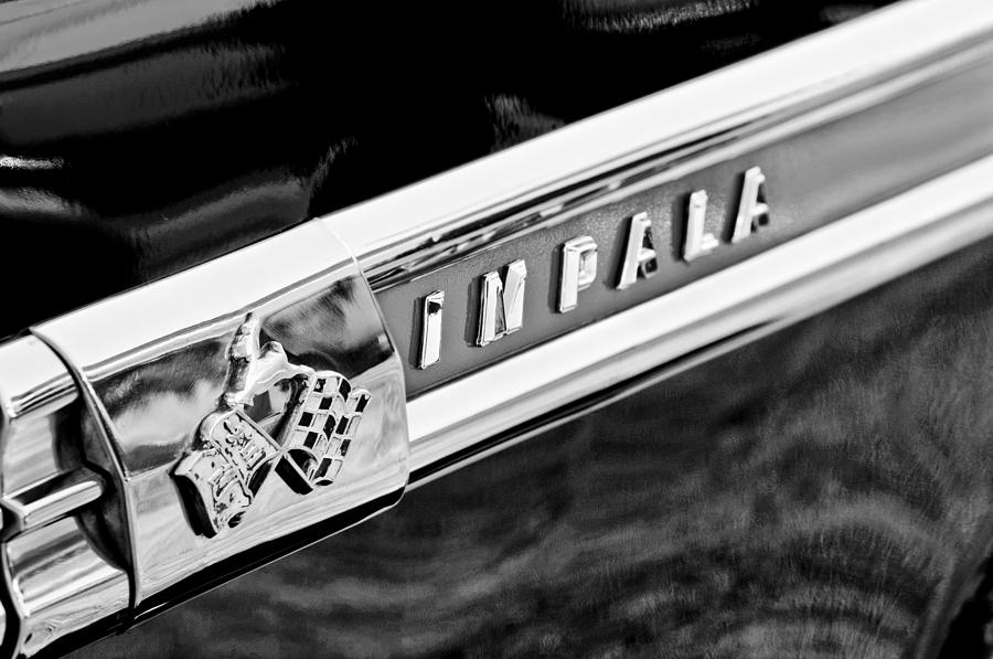 1959 Chevrolet Impala Emblem Photograph by Jill Reger - Fine Art America