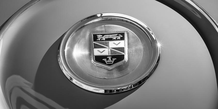 1960 Chrysler Imperial Crown Convertible Emblem #3 Photograph by Jill Reger