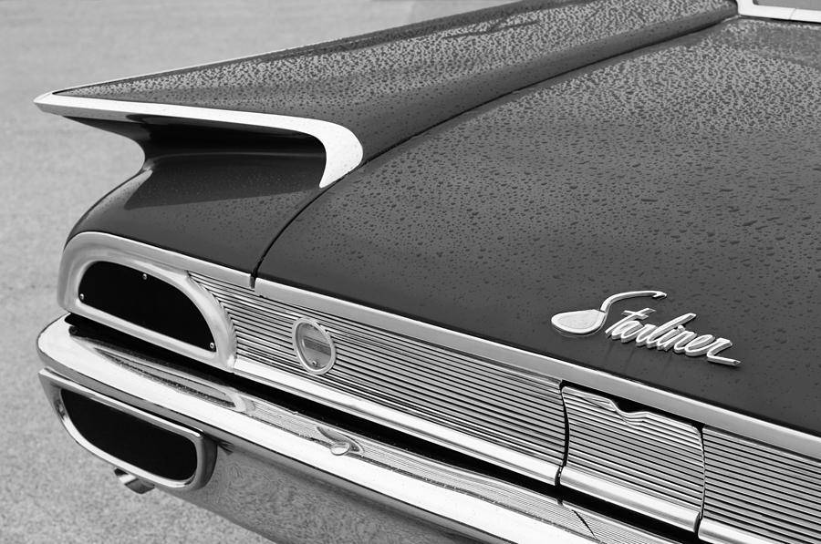 1960 Ford Galaxie Starliner Taillight Emblem #3 Photograph by Jill Reger