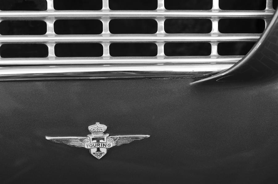 1962 Maserati 3500 GT Emblem #3 Photograph by Jill Reger