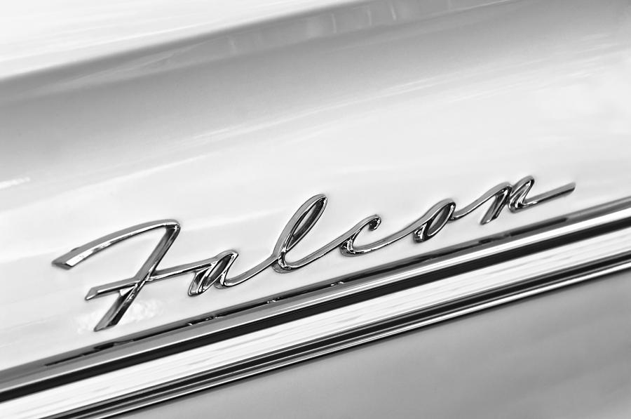 1963 Ford Falcon Futura Convertible   Emblem #3 Photograph by Jill Reger