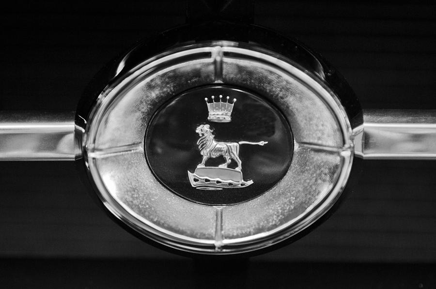 1965 Sunbeam Tiger Grille Emblem #3 Photograph by Jill Reger