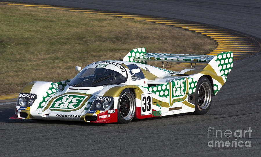 1988 Porsche 962C Photograph by Tad Gage - Pixels