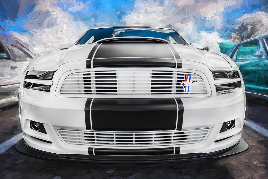 2014 Ford Mustang GT CS Painted  #3 Photograph by Rich Franco