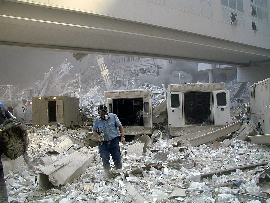 9-11-01 WTC Terrorist Attack #3 Photograph by Steven Spak