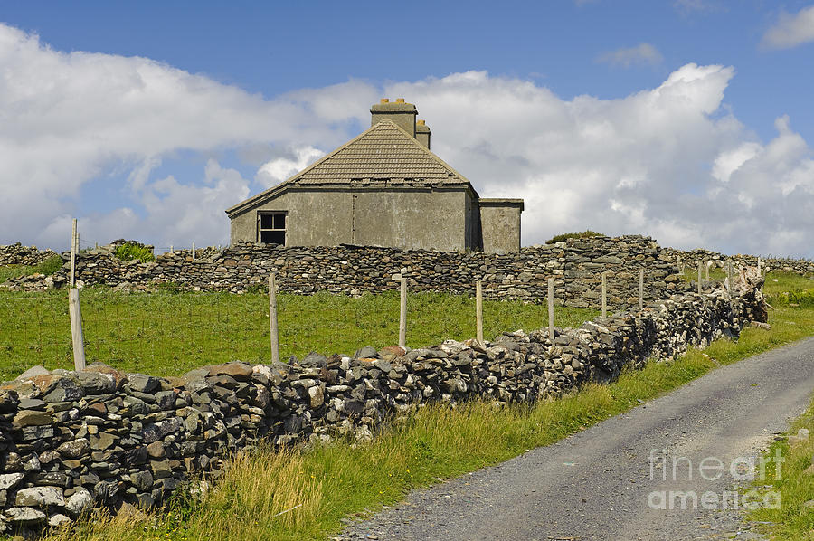Abandoned Farm In Ireland #3 Photograph by John Shaw