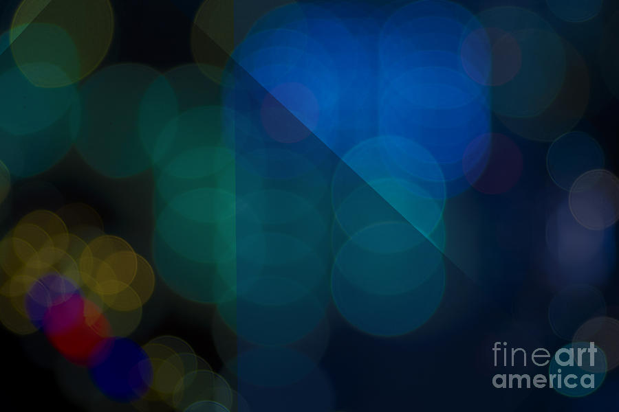 Abstract Bokeh Lights I #3 Photograph by Beverly Claire Kaiya