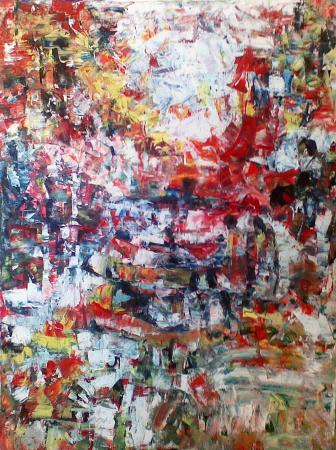 Abstract #3 Painting by Deeb Marabeh
