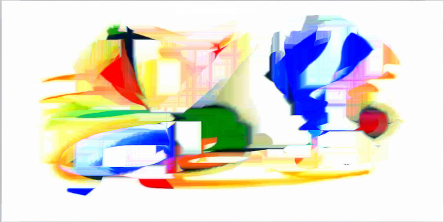 Abstract Series IV #3 Digital Art by Rafael Salazar