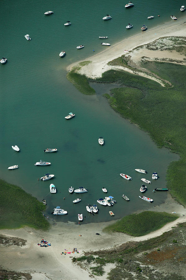 Boat Photograph - Aerial Shoots Of Boats #3 by Logan Mock-Bunting