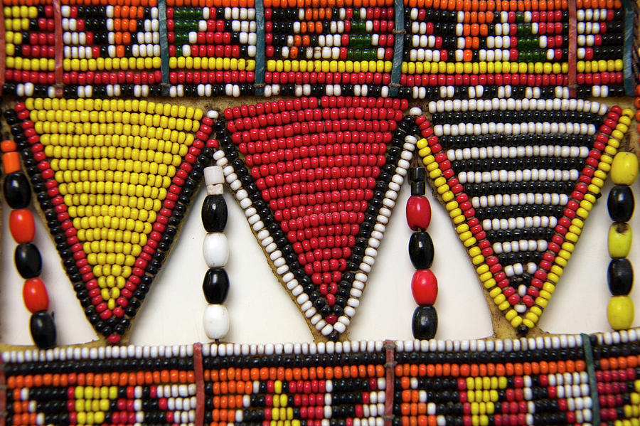 Kenya, Maasai Tribal Beads Wall Art, Canvas Prints, Framed Prints