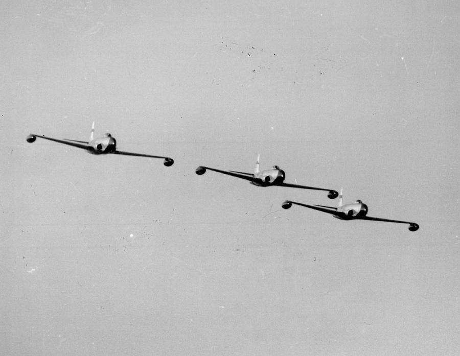 Vintage Photograph - Air Race #3 by Retro Images Archive