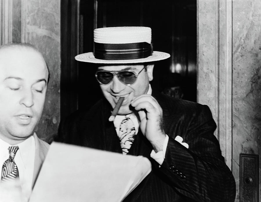 Al Capone Photograph by Granger