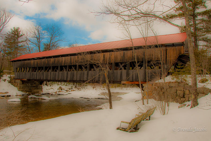 Albany Covered Bridge New Hampshire #3 Photograph by Brenda Jacobs