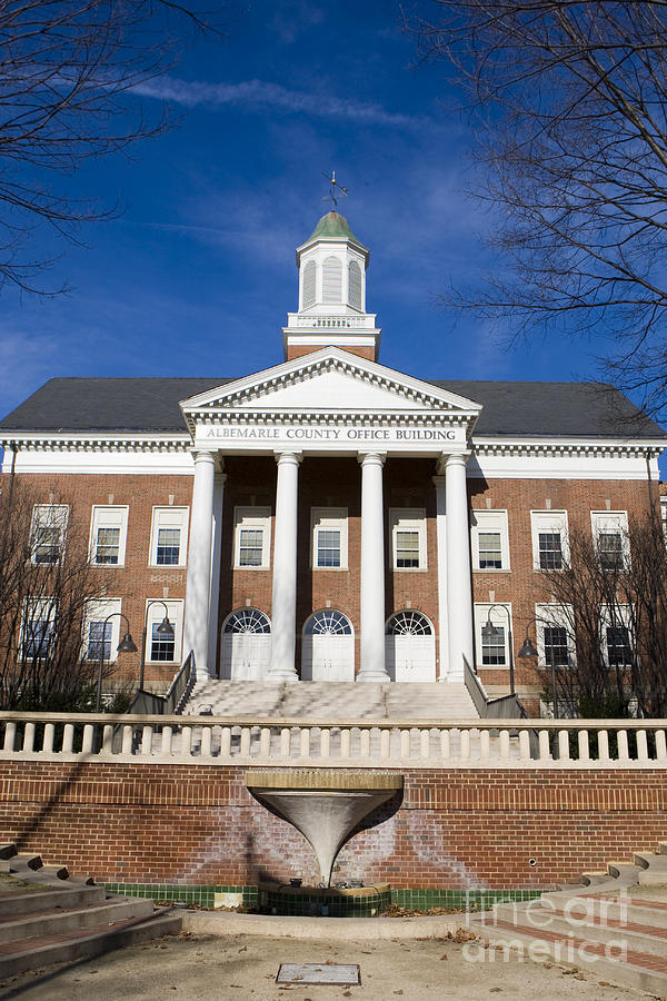 Albemarle County Office building Charlottesville Virginia Photograph by ...