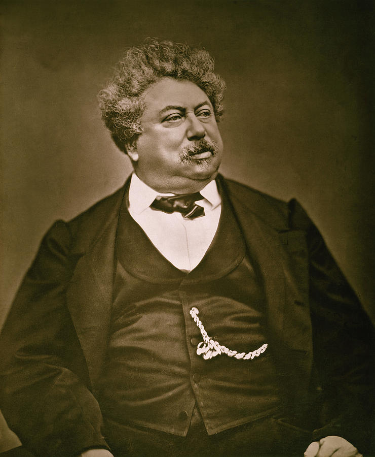 Alexandre Dumas The Elder (1802-1870) Photograph by Granger - Fine Art ...