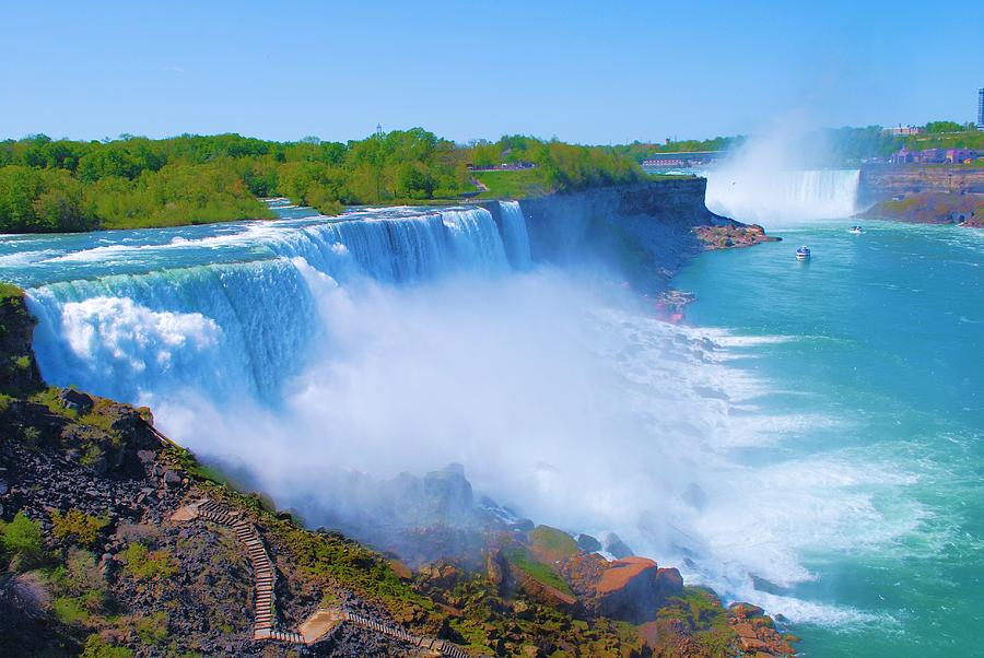 American Niagara Falls Photograph by Nancy Jenkins - Pixels