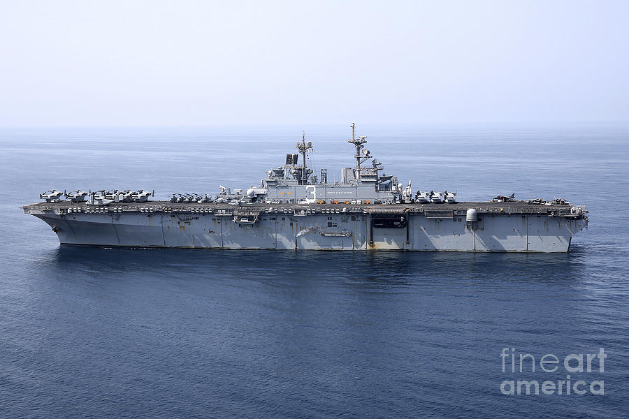 Amphibious Assault Ship Uss Kearsarge #3 Photograph by Stocktrek Images ...