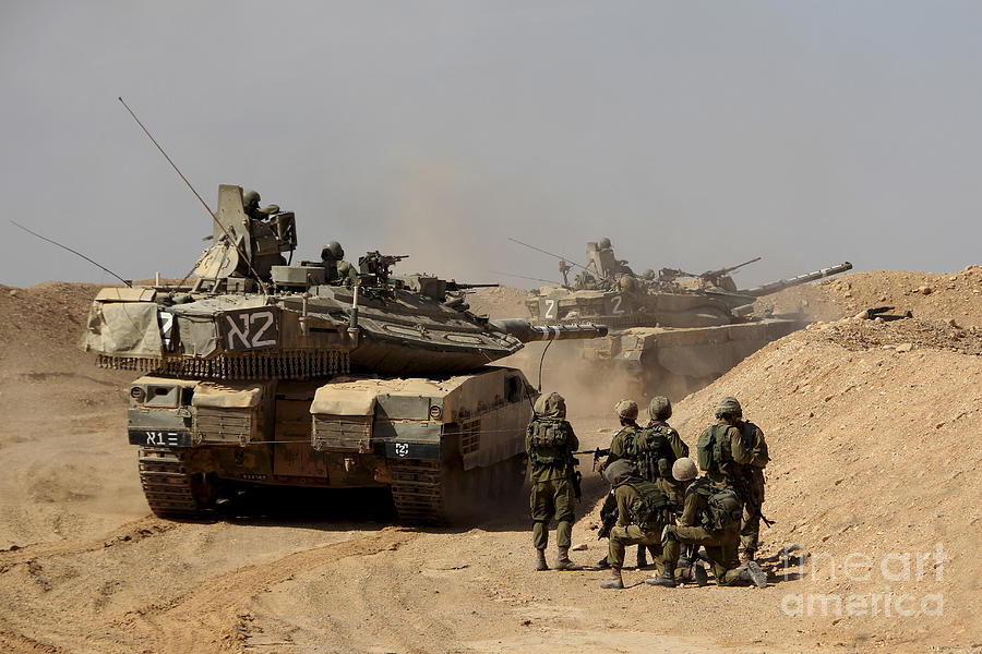 An Israel Defense Force Merkava Mark Iv Photograph By Ofer Zidon - Pixels