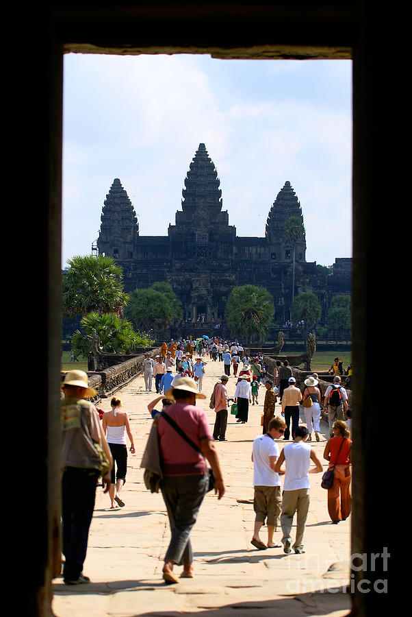 Angkor Wat #3 Photograph by Luciano Mortula