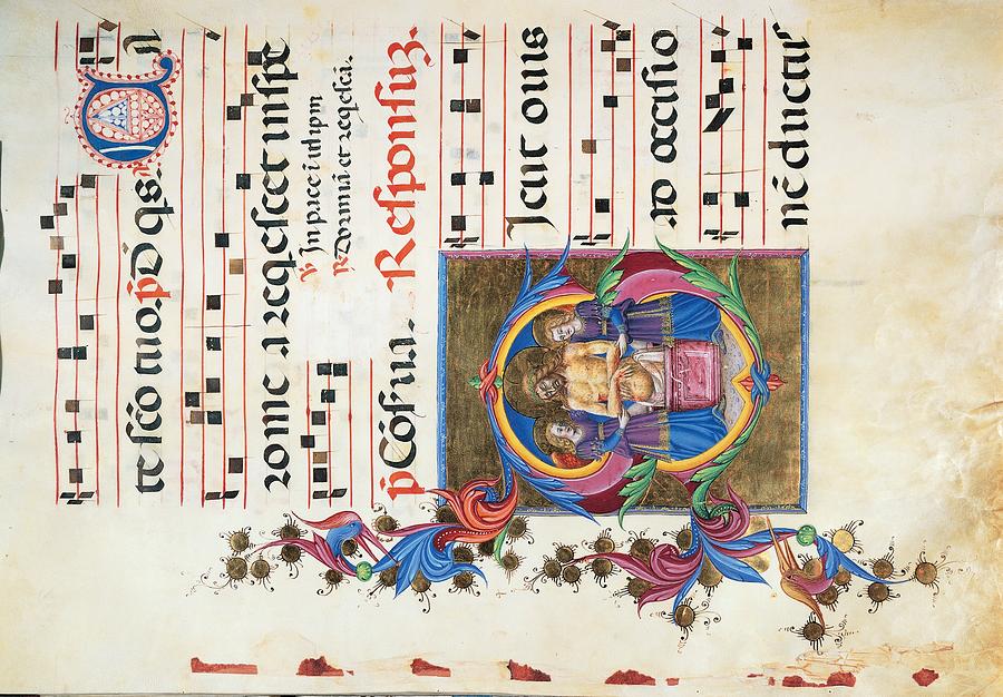 Anonymous Sienese Painter, Diurnal #3 Photograph by Everett Anonymous Sienese Painter, Diurnal #3 Photograph by Everett