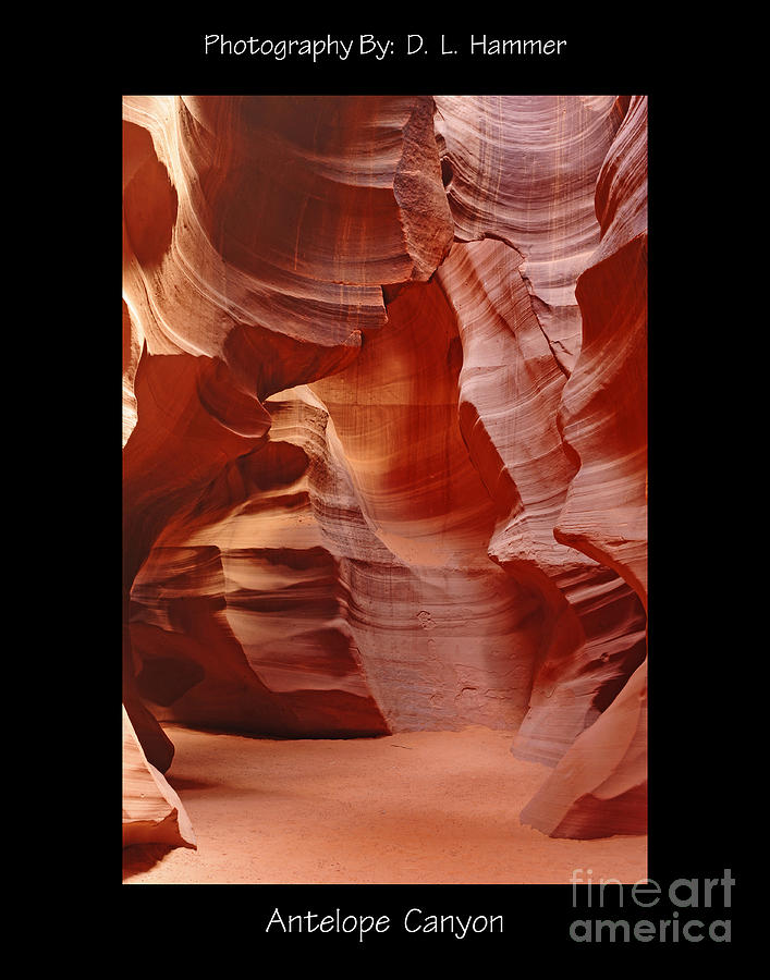 Antelope Canyon #3 Photograph by Dennis Hammer