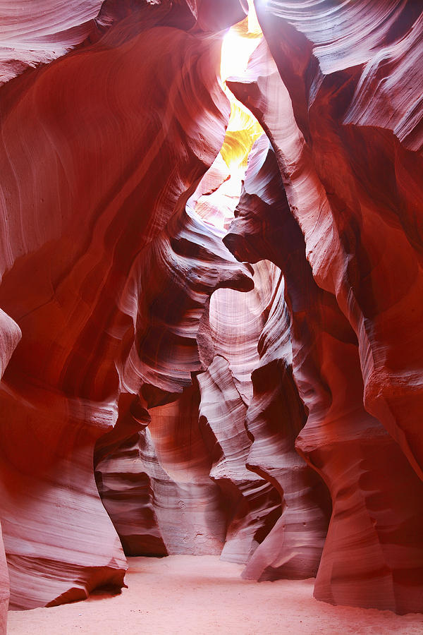 Antelope Canyon in Winter Light 3 Photograph by Alan Vance Ley